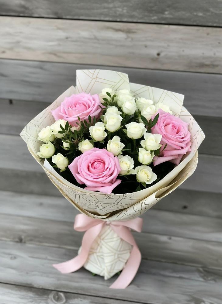 Букет цветов из: Розы в Олымский