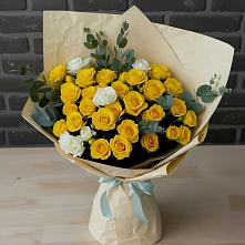 Букет цветов из:  Розы в Олымский