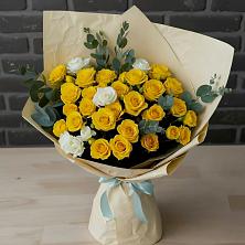 Букет цветов из:  Розы в Олымский