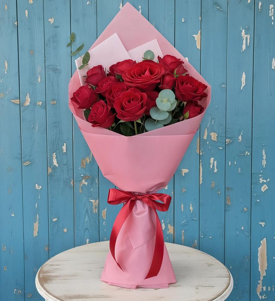 Букет цветов из: Розы в Олымский