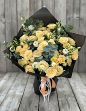 Букет цветов из:  Розы и Лизиантусы #REPLACE_PRED# Олымский