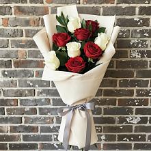 Букет цветов из:  Розы в Олымский