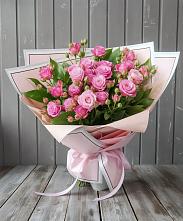 Букет Розовый кустик в Олымский