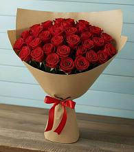 Букет Красные розы Милано в Олымский