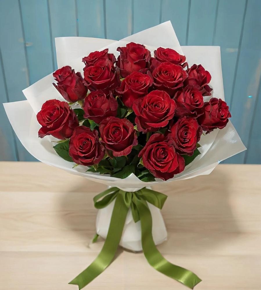Букет Красные розы в Олымский