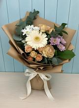 Букет цветов из:  Герберы и Хризантемы #REPLACE_PRED# Олымский