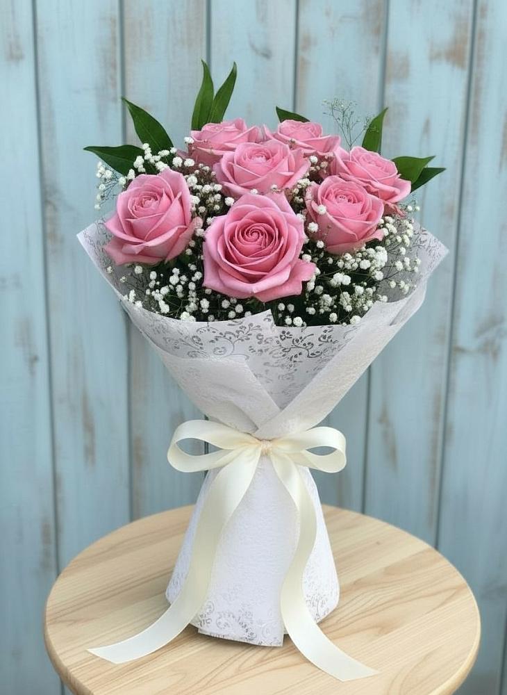 Букет цветов из: Розы в Олымский