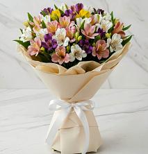 Букет цветов из:  Альстромерии в Олымский