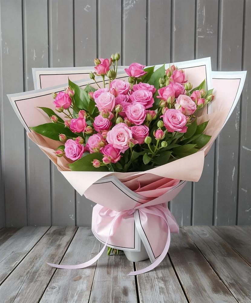 Букет Розовый кустик в Олымский