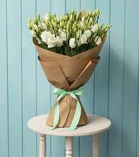 Букет цветов из:  Лизиантусы в Олымский