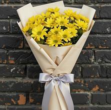 Букет цветов из:  Хризантемы в Олымский