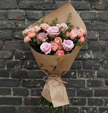 Букет цветов из:  Розы в Олымский