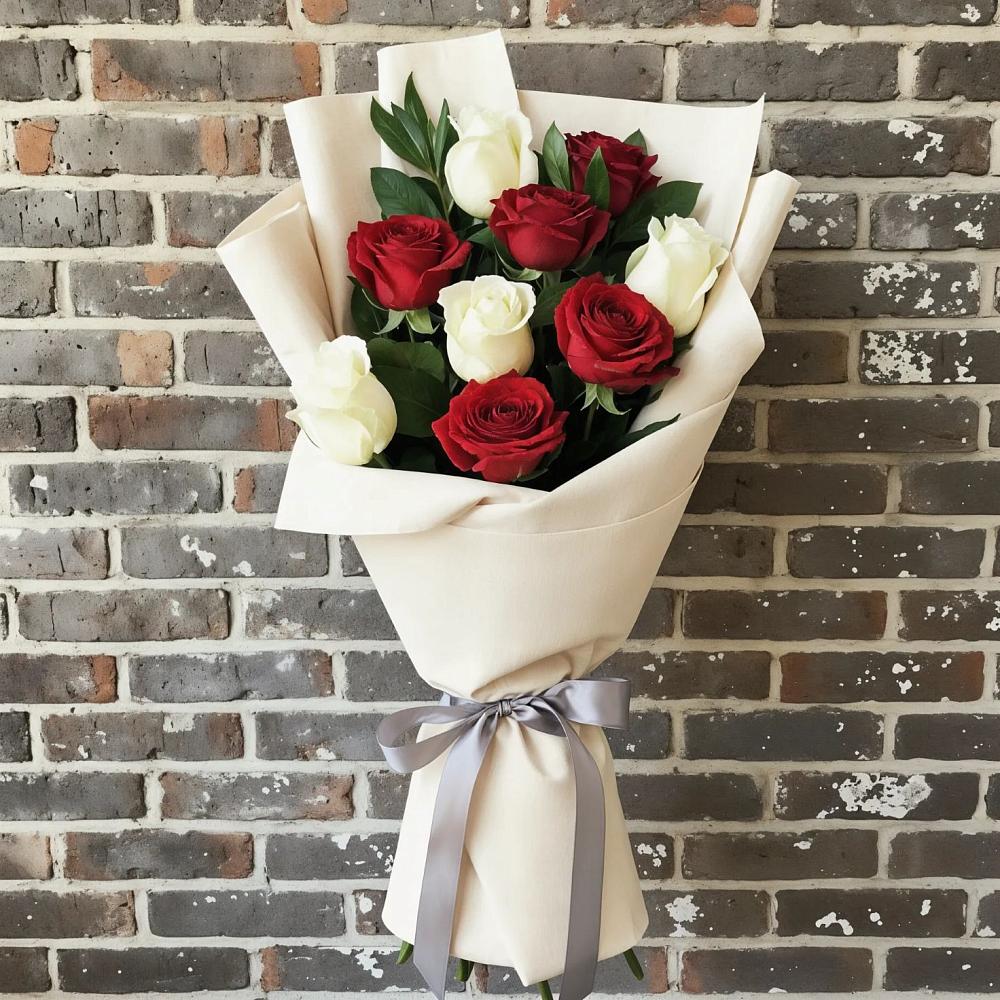 Букет цветов из: Розы в Олымский