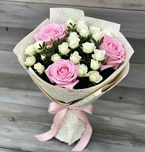 Букет цветов из:  Розы в Олымский