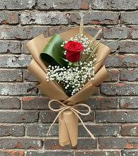Букет цветов из:  Розы в Олымский