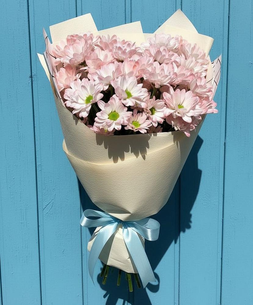 Букет цветов из: Хризантемы в Олымский