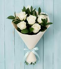 Букет цветов из:  Розы в Олымский