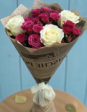 Букет цветов из:  Розы в Олымский
