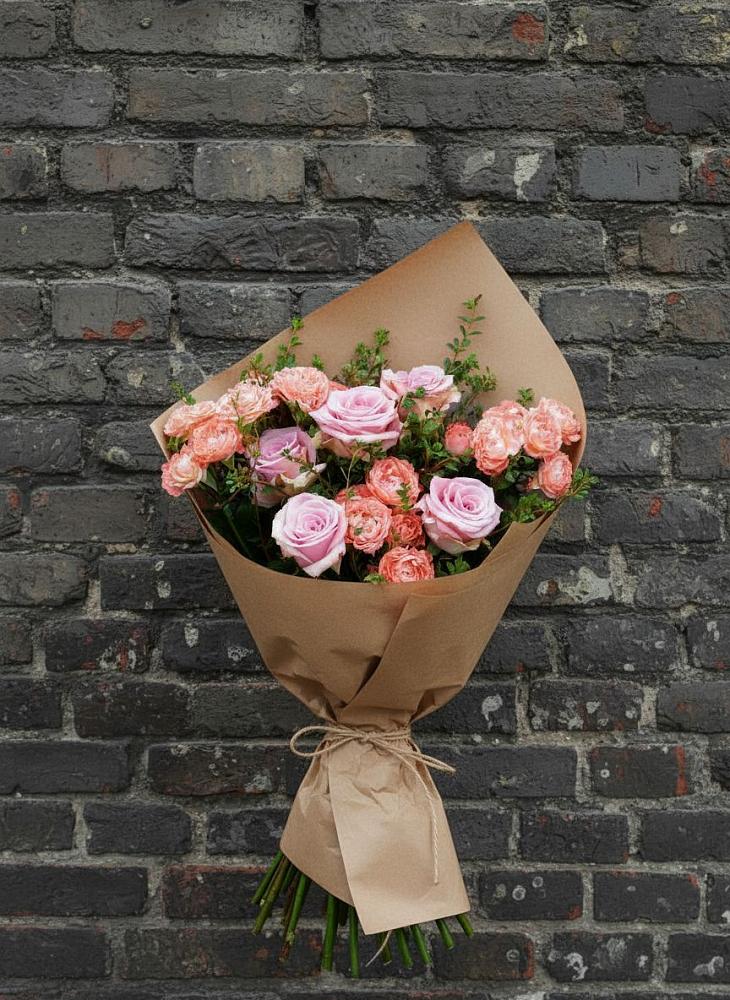 Букет цветов из: Розы в Олымский