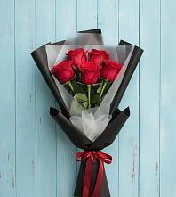 Букет цветов из:  Розы в Олымский