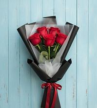 Букет цветов из:  Розы в Олымский
