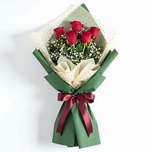 Букет цветов из:  Розы в Олымский