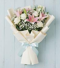 Букет цветов из:  Лилии в Олымский