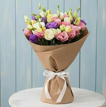 Букет цветов из:  Лизиантусы в Олымский