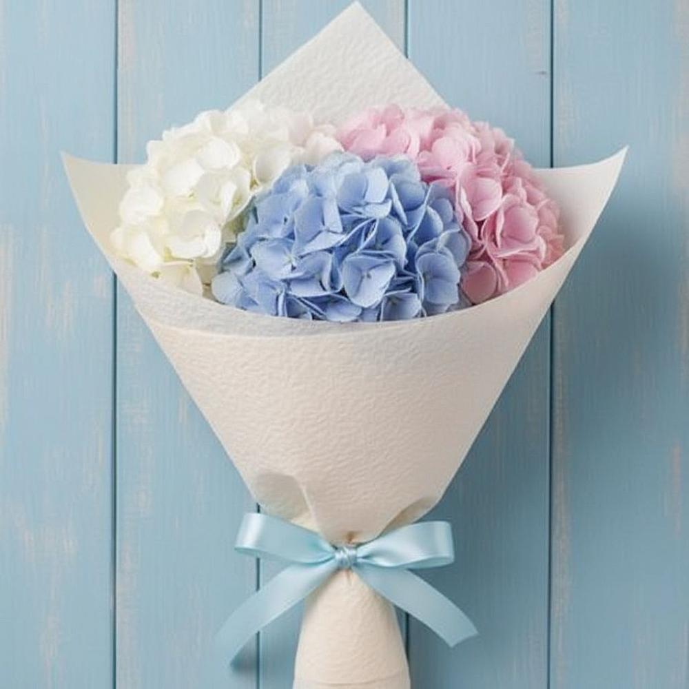 Букет цветов из: Гортензия в Олымский